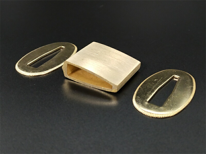 楽天市場】はばきセット 切羽 黄銅製 金色 日本刀装具 : 王様の愛物