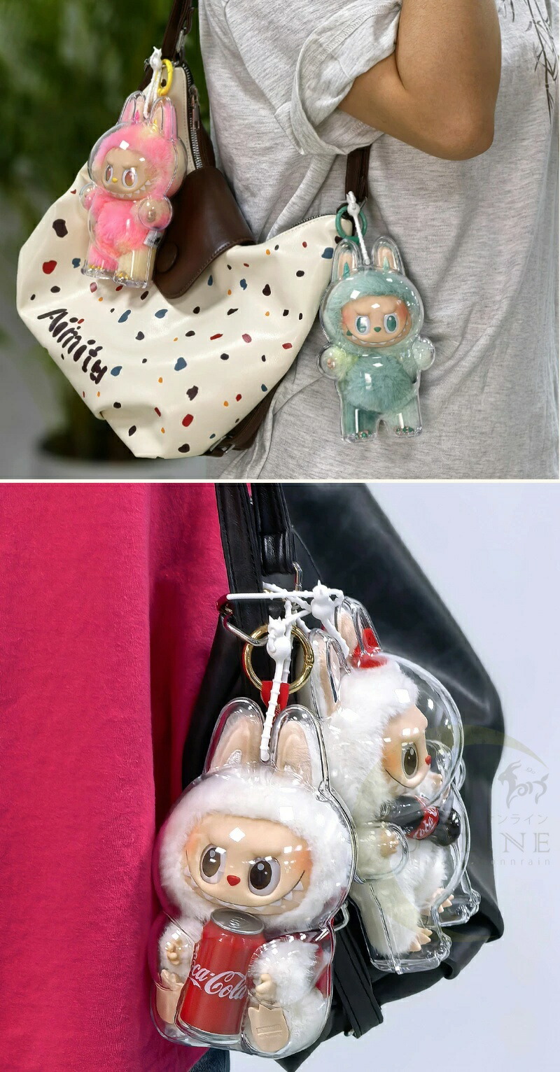 楽天市場】LABUBU ケース らぶぶ クリア カバー ラブブ クリアケース