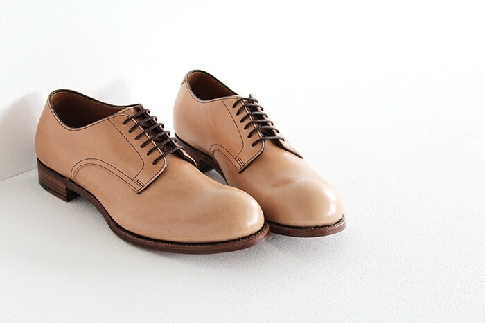 楽天市場】chausser ショセ ナチュラル コードバン プレーントゥ