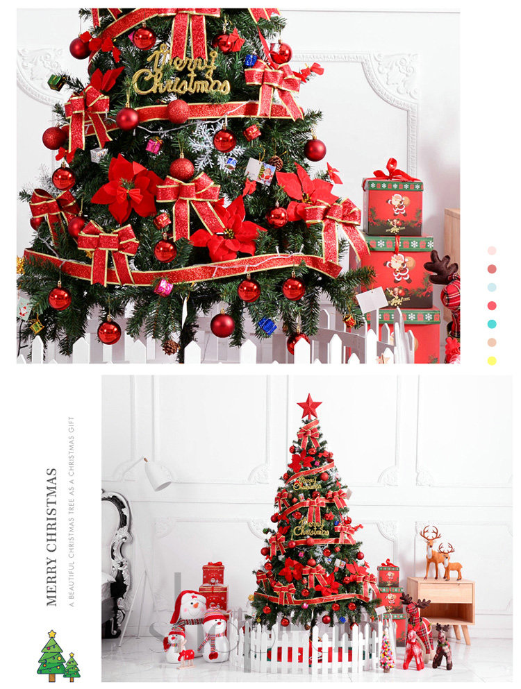 楽天市場】【送料無料】クリスマスツリー レッド ゴールド 120cm 150cm