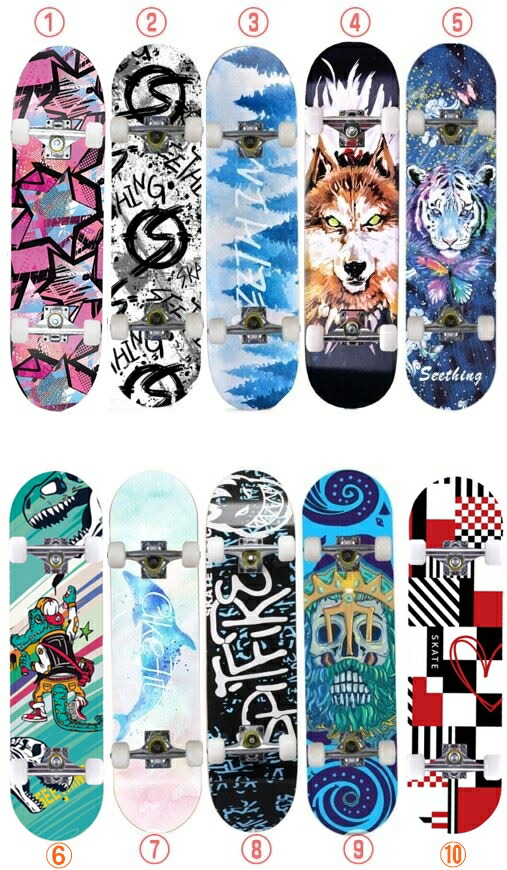 楽天市場】スケートボード 本体 コンプリート 専用工具セット