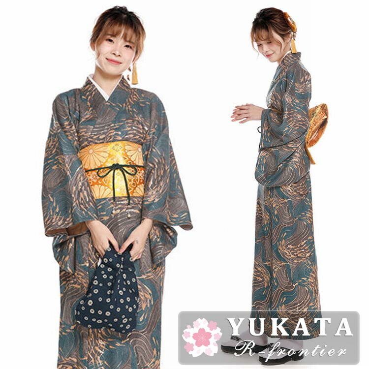 楽天市場】着物 魚柄（浴衣セット｜和服）：レディースファッションの通販