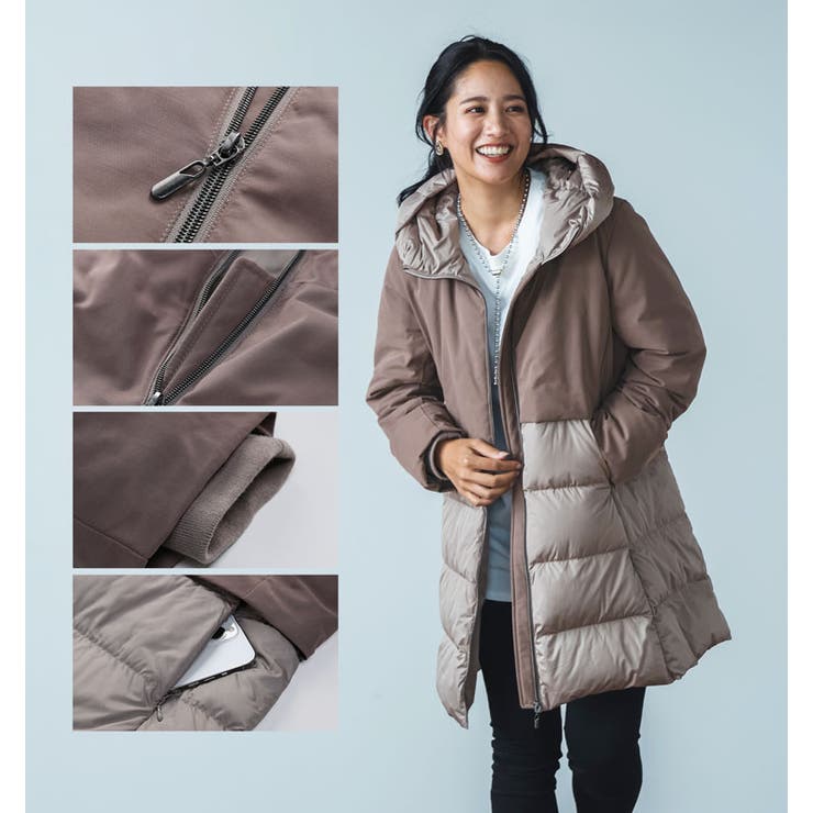 楽天市場】sankyo shokai ダウンコート レディース ミドル 軽量 暖か