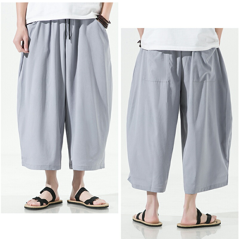 Linne by Gunda サルエルパンツ オリーブグリーン Linne by Gunda