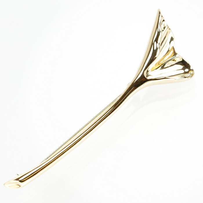 楽天市場】☆4/15 ティファニー ブローチ K18 イエローゴールド 葉