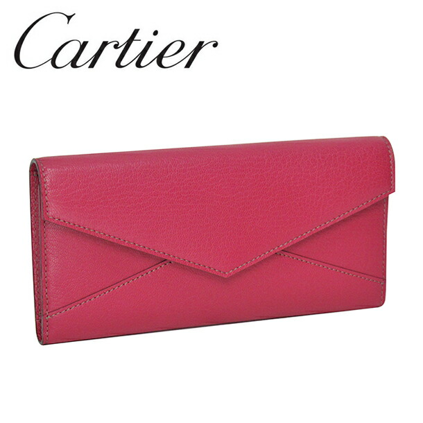 楽天市場】Cartier 長財布 レディースピンク（FUCHSIA） コレクション