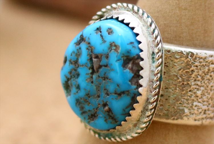 楽天市場】インディアンジュエリー ナバホ族 ブルー ターコイズ