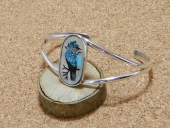 楽天市場】インディアンジュエリー・ズニ族 H,M. Coonsis作 青い鳥