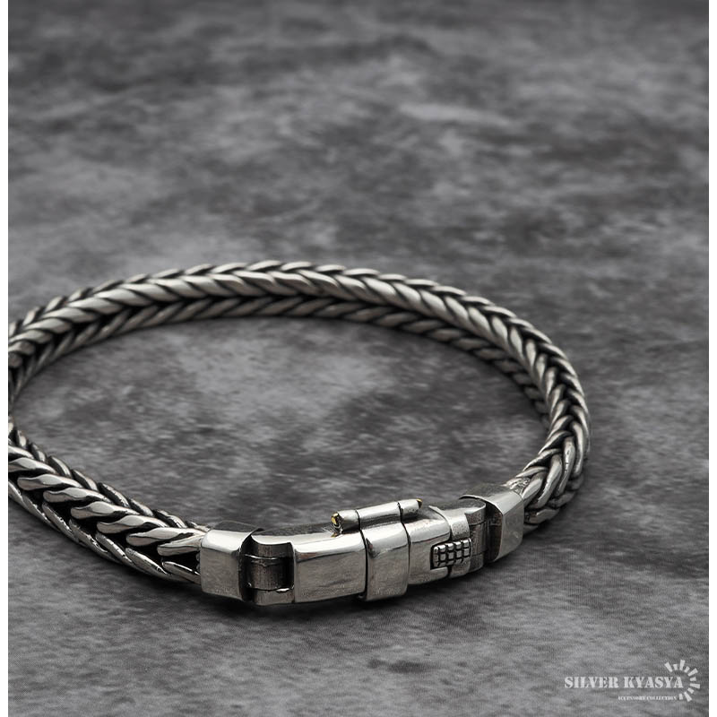 楽天市場】ブレスレット メンズ シルバー925 チェーンブレスレット