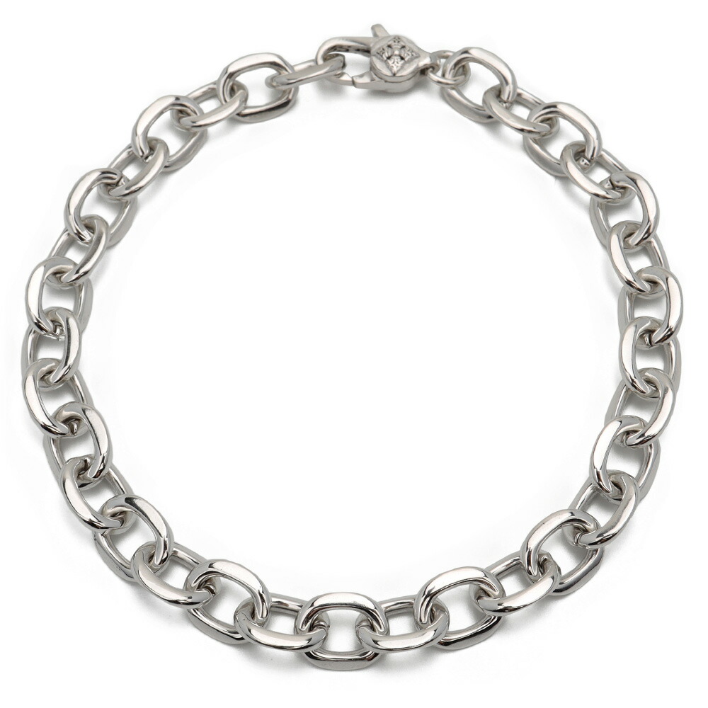 楽天市場】シルバー925 あずきブレスレット 幅8mm メンズブレスレット