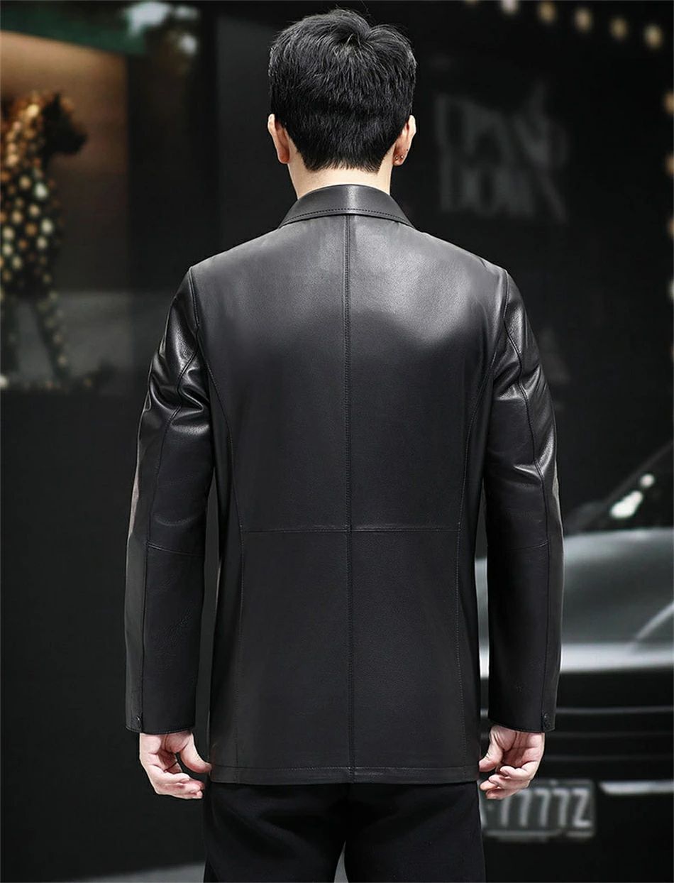 楽天市場】革ジャン メンズ 本革 ライダースジャケット レザー