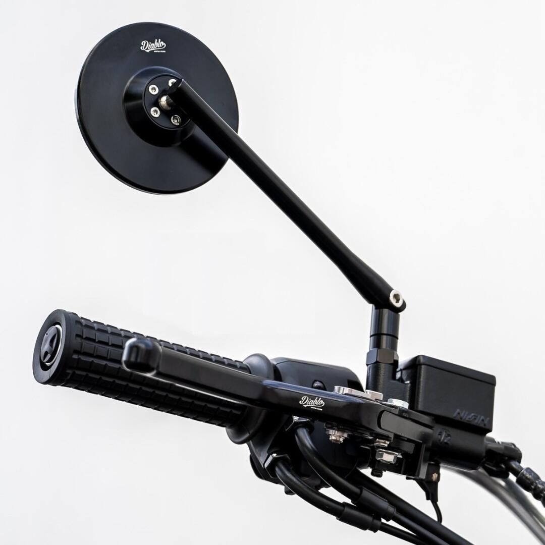 楽天市場】ホンダ ダックス DAX125用交換用ミラー DX010CNC Mirror