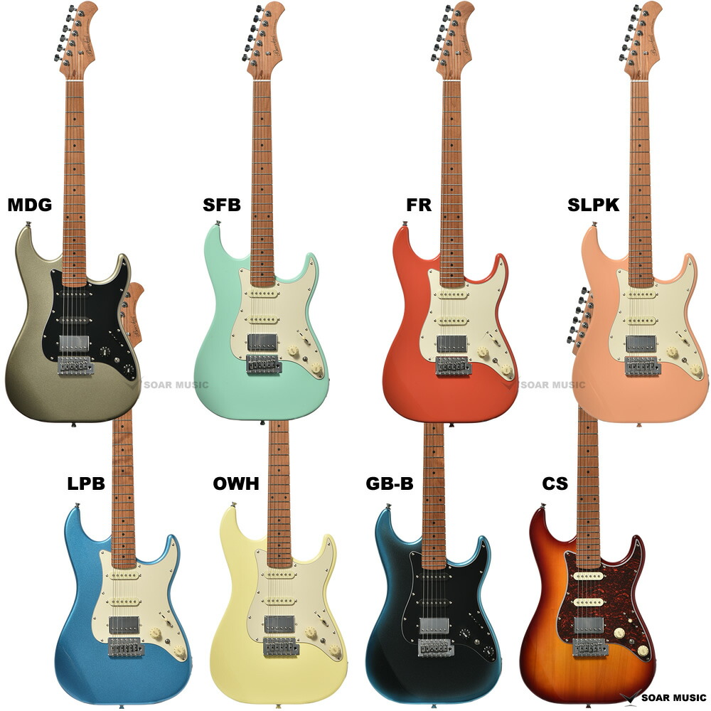 楽天市場】Bacchus バッカス GS-2DX RSM/M ローステッドメイプルネック