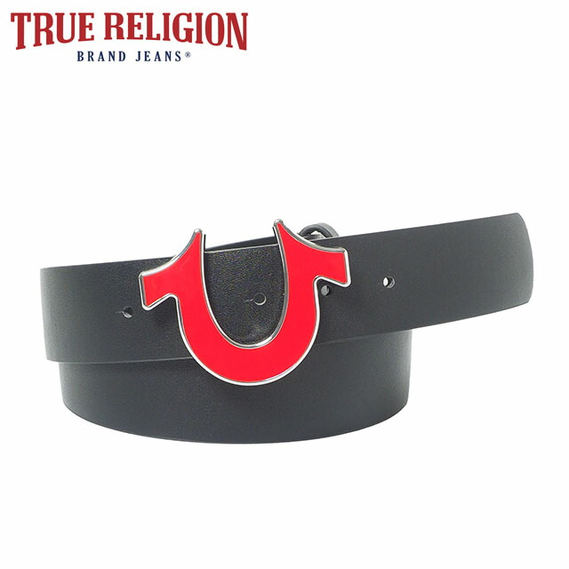 TRUE RELIGION HORSESHOE BUCKLE BELT トゥルーレリジョン ホース