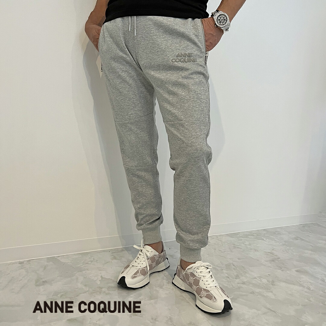 楽天市場】Anne Coquine ロゴプリントパンツ／7160 ユニセックス 男女