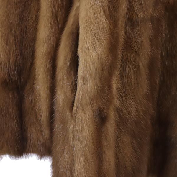 楽天市場】古着 SAGA MINK サガミンク 長袖 ミンクファー 毛皮コート