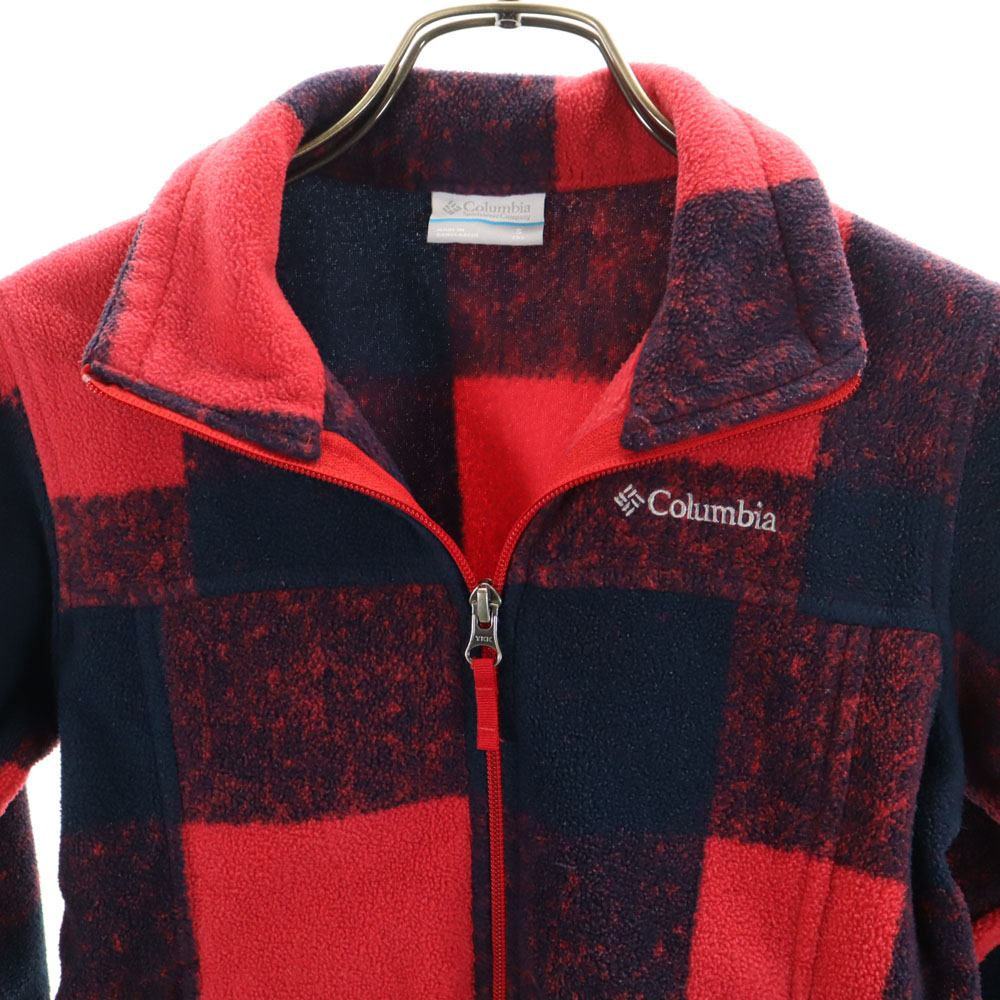 楽天市場】古着 Columbia コロンビア チェック柄 フリースジャケット S