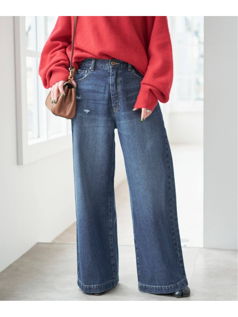 楽天市場】【SALE／30%OFF】《追加3》 5 1/2 BAGGY DENIM Spick & Span