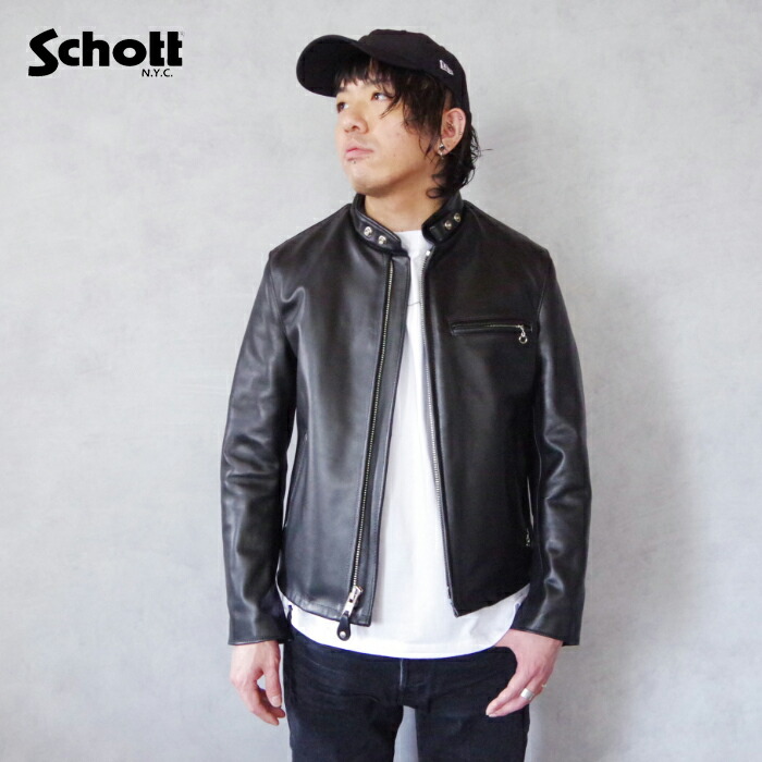 楽天市場】Schott(ショット) 641RIDERS (3150014) メンズ トップス