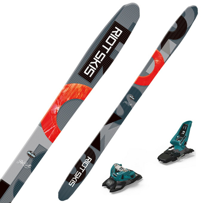 RIOT SKIS スキー ビンディング付き RIOT SKIS スキー ビンディング