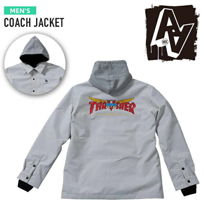 楽天市場】AA HARD WEAR 23-24 COACH JACKET 【THRASHER スラッシャー