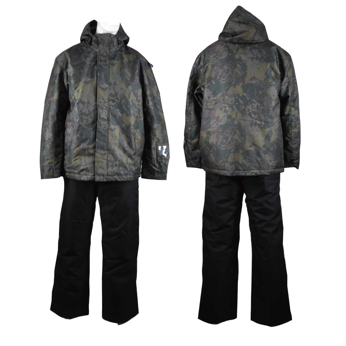 楽天市場】メンズ レディース スキースーツ スキーウェア上下セット 耐