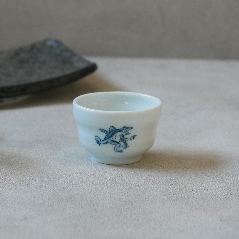 楽天市場】ぐい呑 中 55cc 鳥獣戯画お猪口 おちょこ ぐい飲み ぐい呑み