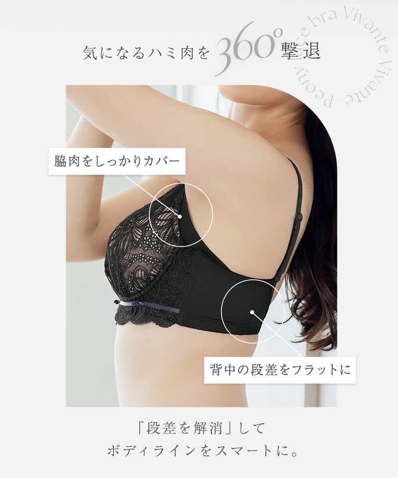 楽天市場】3/3(火)限定【30％OFFクーポン】vivanteダリアレースブラ