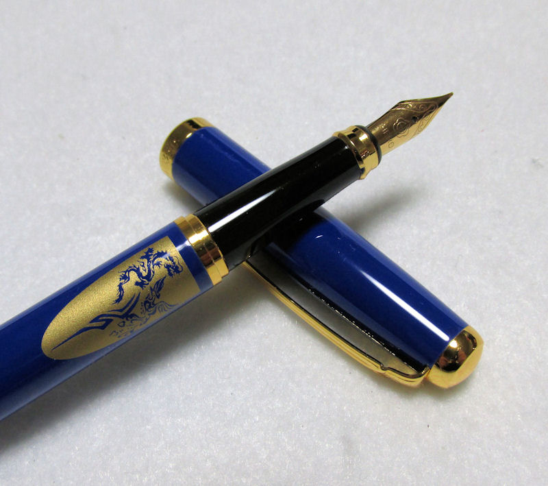 楽天市場】万年筆 【英雄】HERO 中国雑貨 西安民俗工芸美術品 文房具