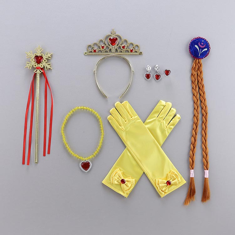 楽天市場】豪華9点セット プリンセスアクセサリー 子供コスチューム