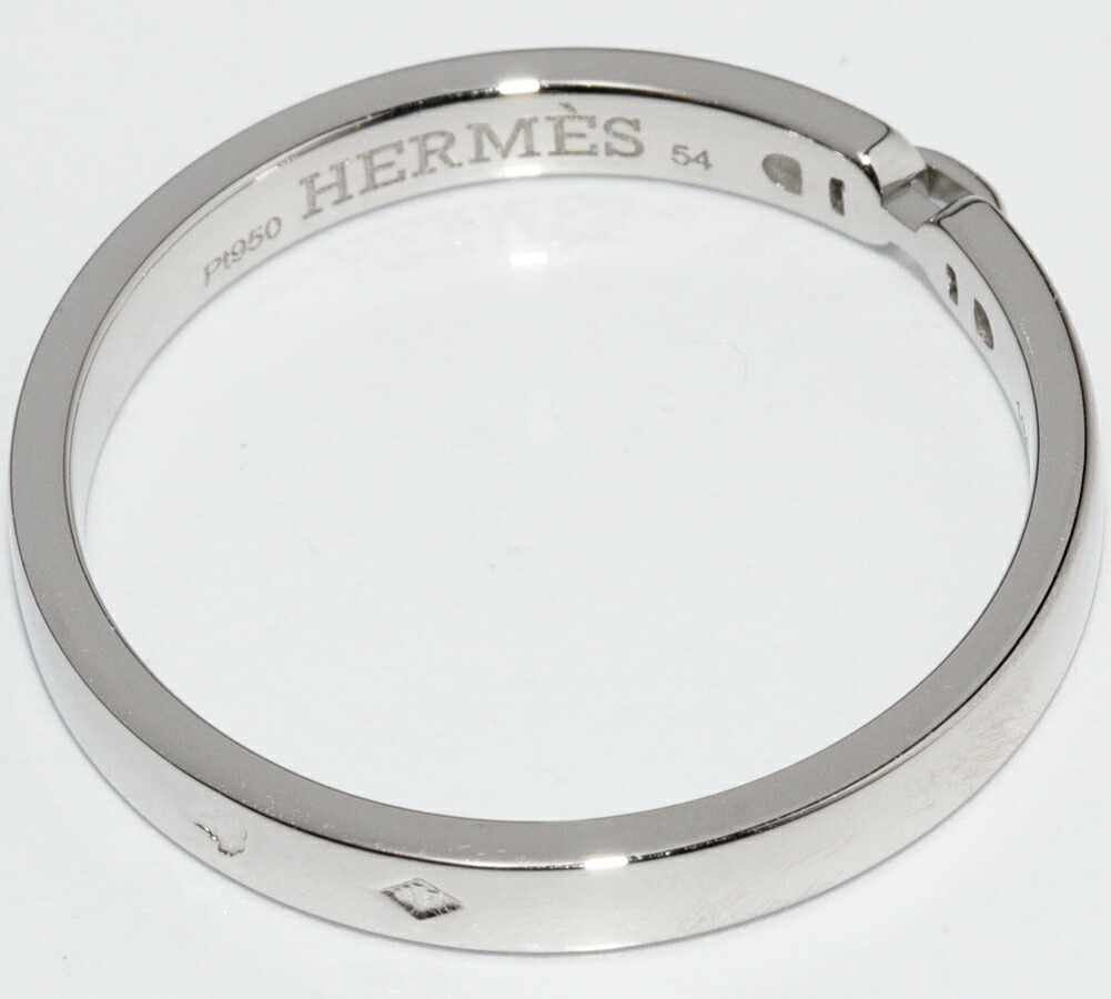 楽天市場】エルメス 指輪 Pt950 エヴァーシェーヌダンクルリング PM