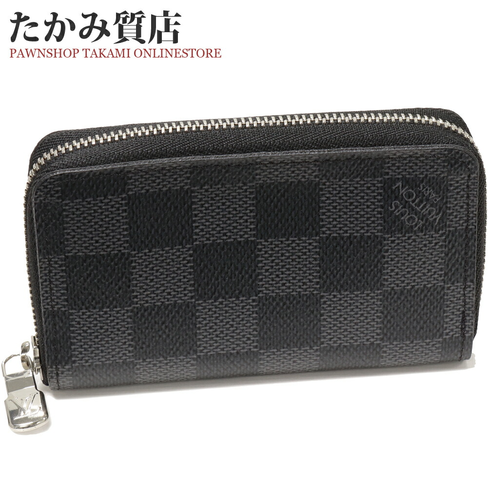 楽天市場】ルイヴィトン コインケース ダミエグラフィット ジッピー