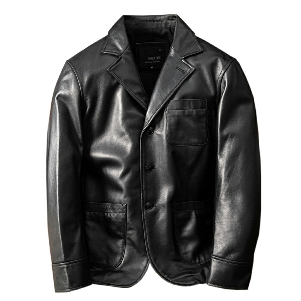 楽天市場】テーラードジャケット レザージャケット 革ジャン 本革