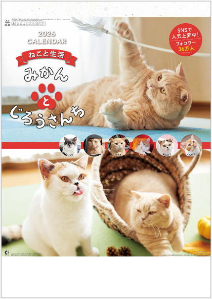 あ*み様 【ねこツーカレンダー】2026年度 あ*み様 【ねこツー