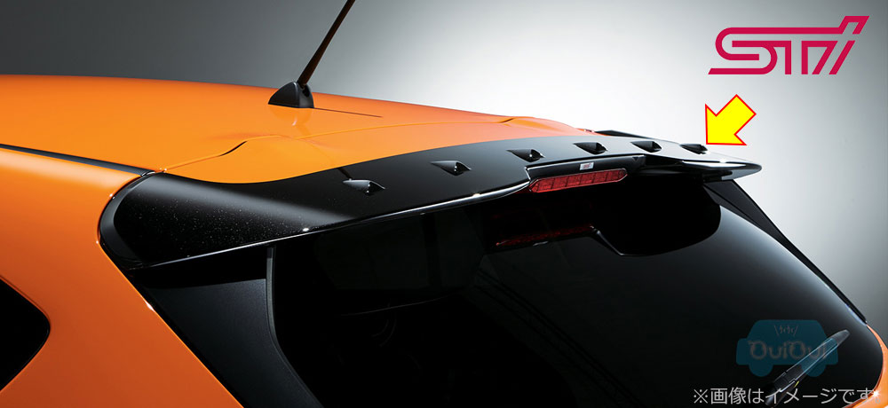 楽天市場】SG517FL402【スバル純正】STIリヤルーフスポイラー