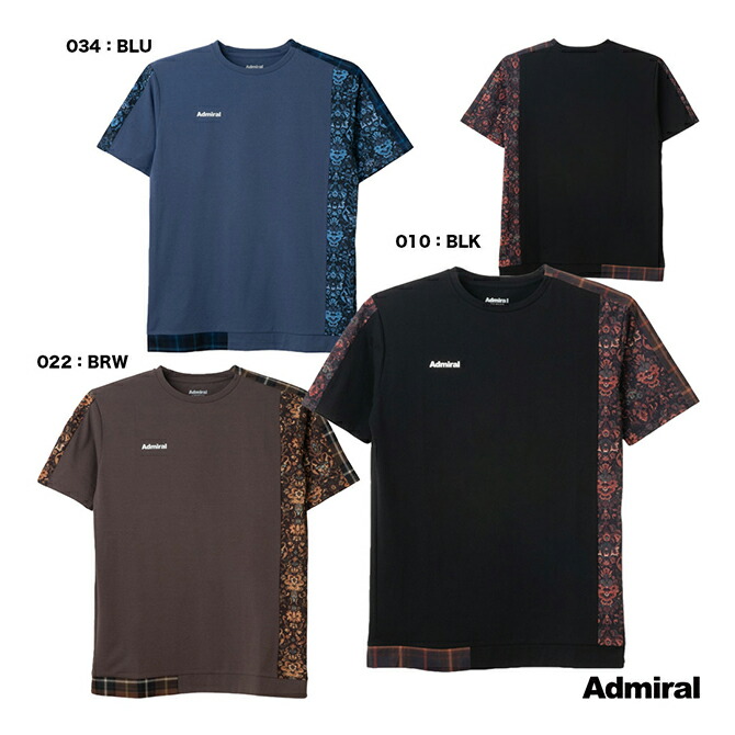 アドミラル テニスウェア セットアップ 上下 Mサイズ2025SS アドミラル(Admiral) ウェア（メンズ/ユニ） ]サイドラインロゴ