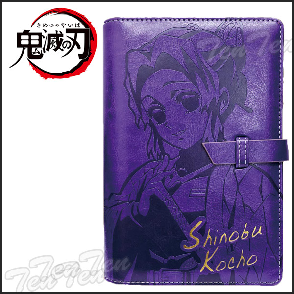 楽天市場】鬼滅の刃 システム手帳 レザー風 胡蝶 しのぶ (こちょう