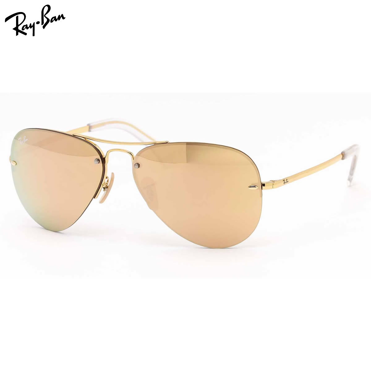 楽天市場】レイバン サングラス ミラー Ray-Ban RB3449 001/2Y 59