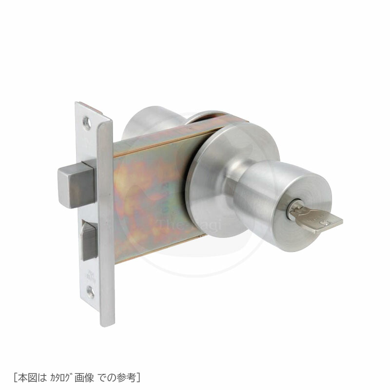 楽天市場】MIWA 握り玉錠 M-70 扉厚30mm BS100mm フロントL型 左右勝手