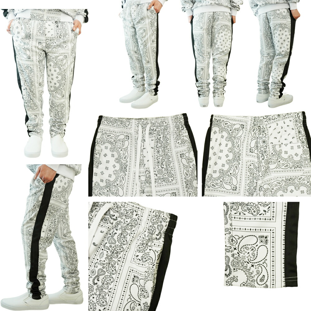 楽天市場】ビクトリアス VICTORIOUSメンズ セットアップPAISLEY SET UP