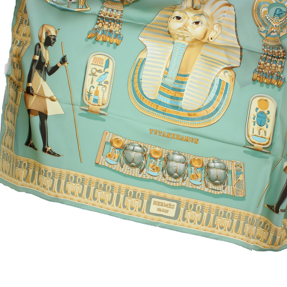 楽天市場】エルメス HERMES カレ90 ツタンカーメン TUTANKHAMUN