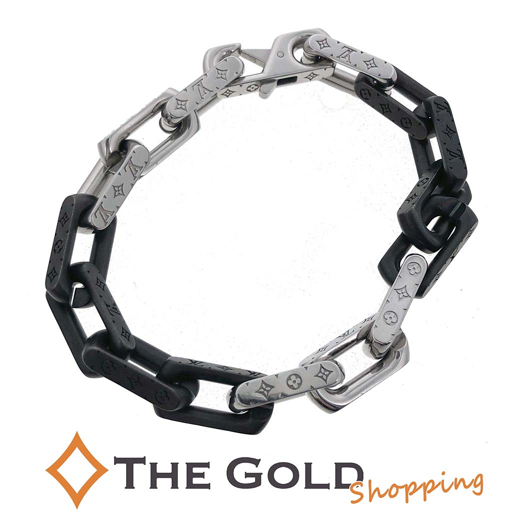 楽天市場】LOUIS VUITTON ブレスレット・モノグラム チェーン M00687