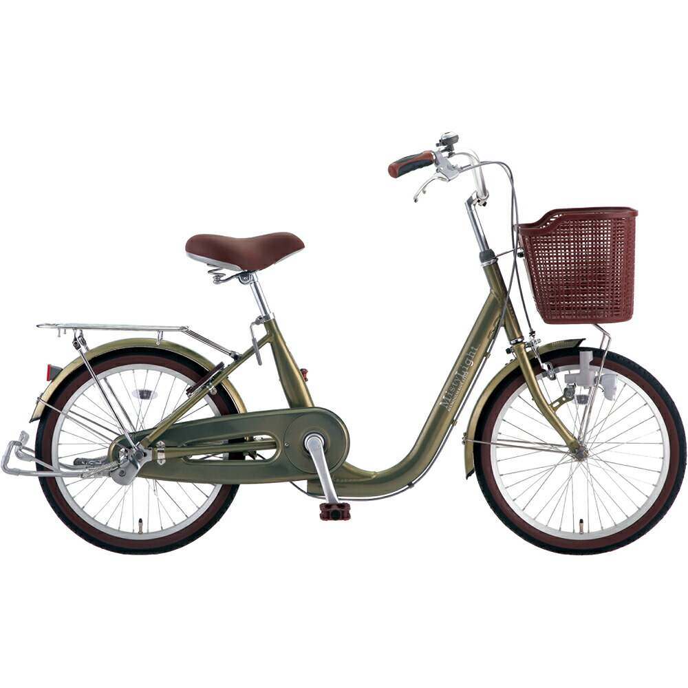 楽天市場】7分組 自転車 20インチ ミニベロ 小径 ミスティライト