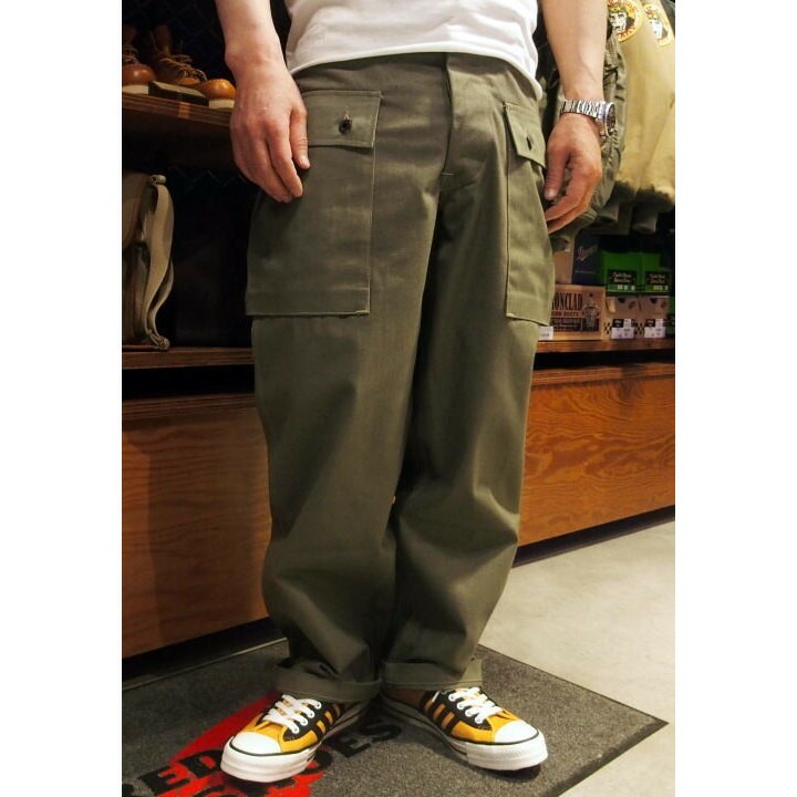 楽天市場】WAREHOUSE(ウエアハウス) Military Pants [USMC Herringbone