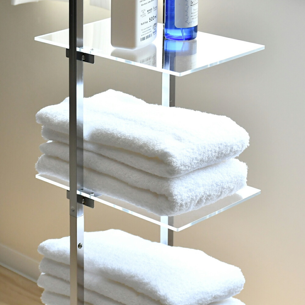 楽天市場】Gate アクリル ディスプレイラック ｜幅24 奥行35cm タオル