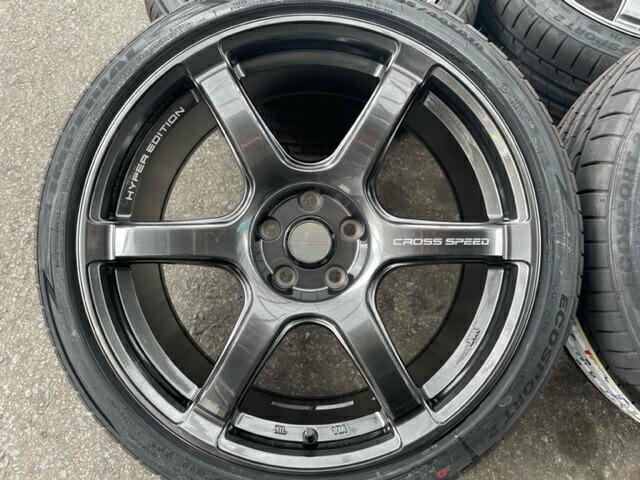 楽天市場】送料無料 4本セット ホットスタッフ クロススピード RS6 18