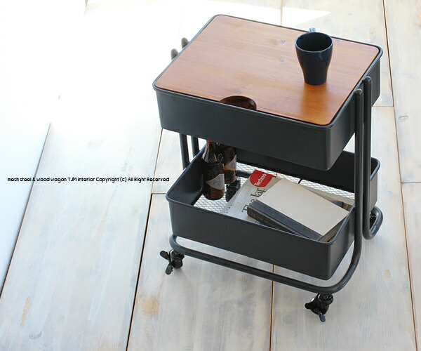 楽天市場】ワゴン スチールワゴン サイドワゴン キャスターワゴン