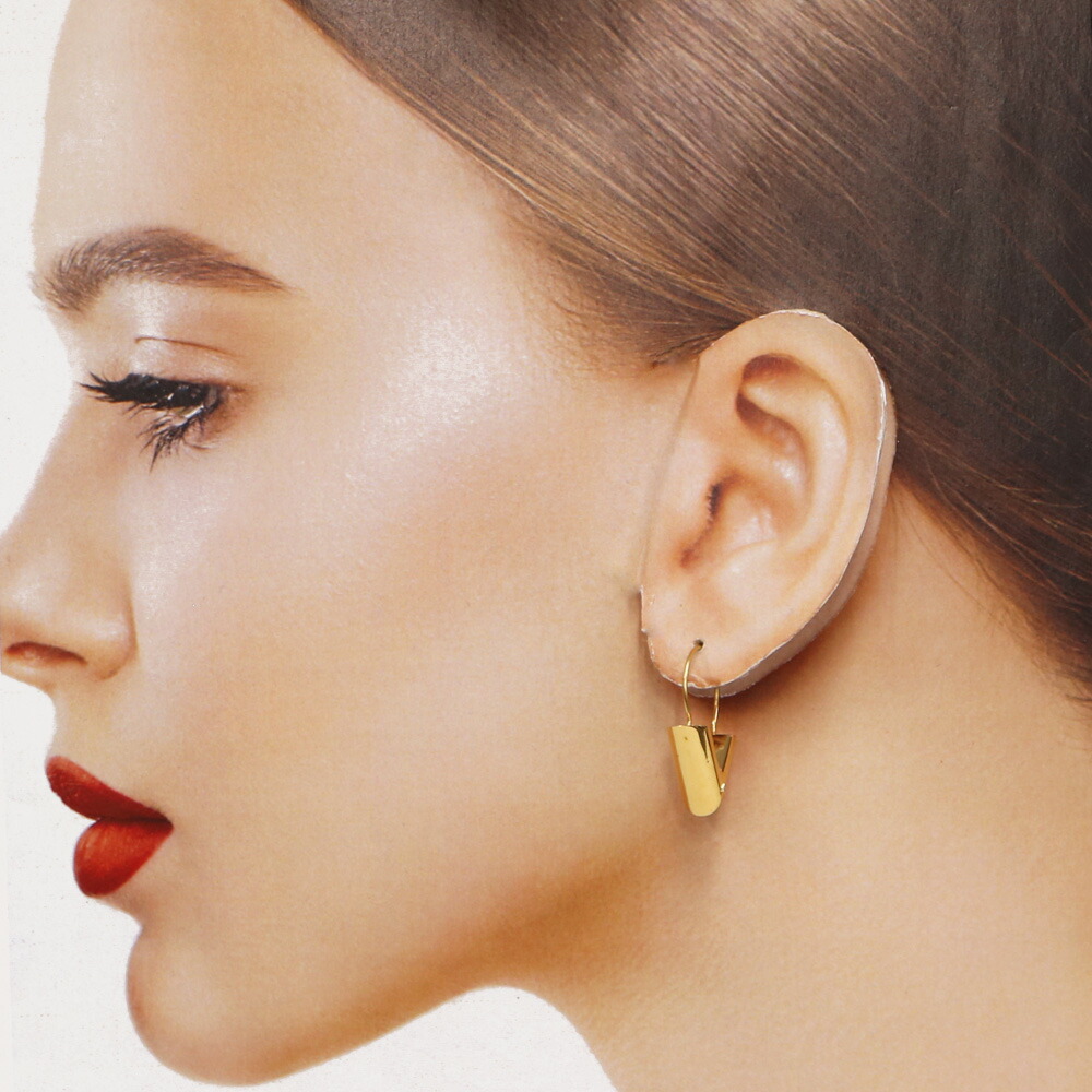 楽天市場】ルイヴィトン LOUIS VUITTON フープイヤリング エセンシャル