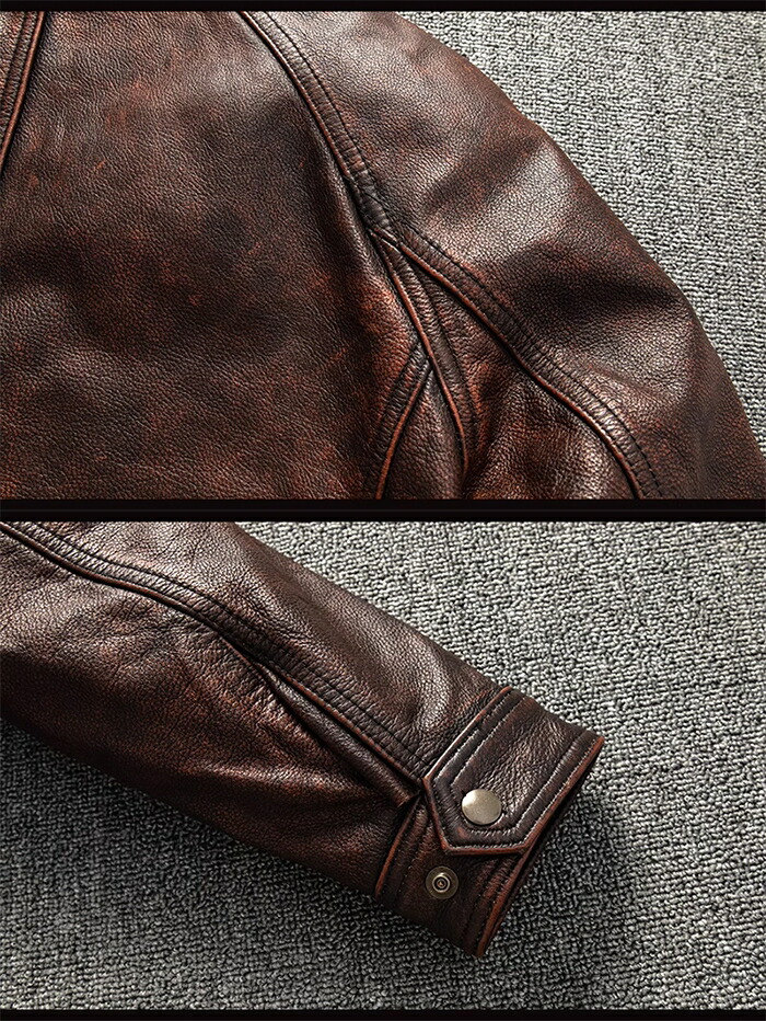 楽天市場】S~6XL 本革ジャケット メンズ 牛革 レザージャケット 細身