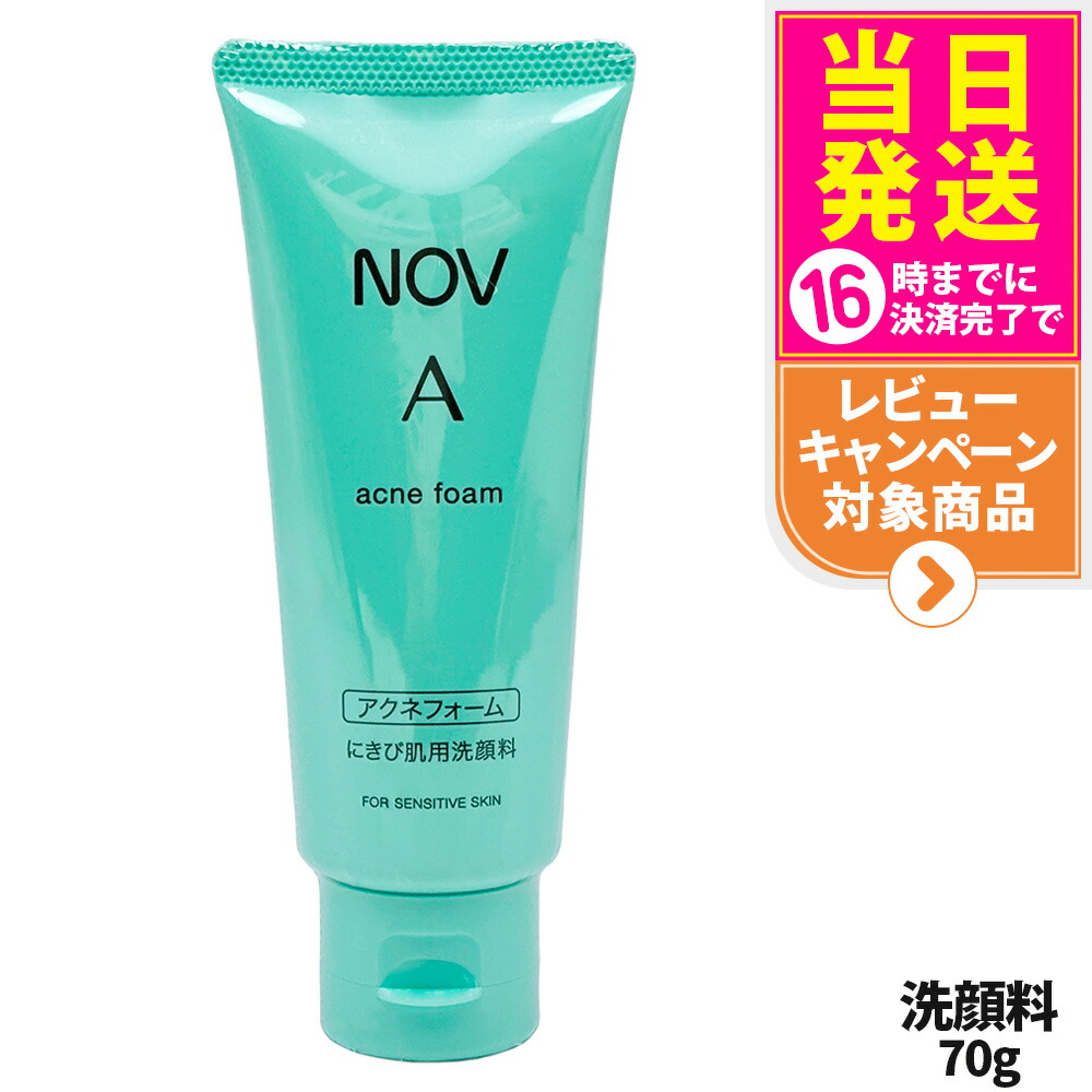 楽天市場】【国内正規品】常盤薬品 NOV ノブ A アクネフォーム 70g